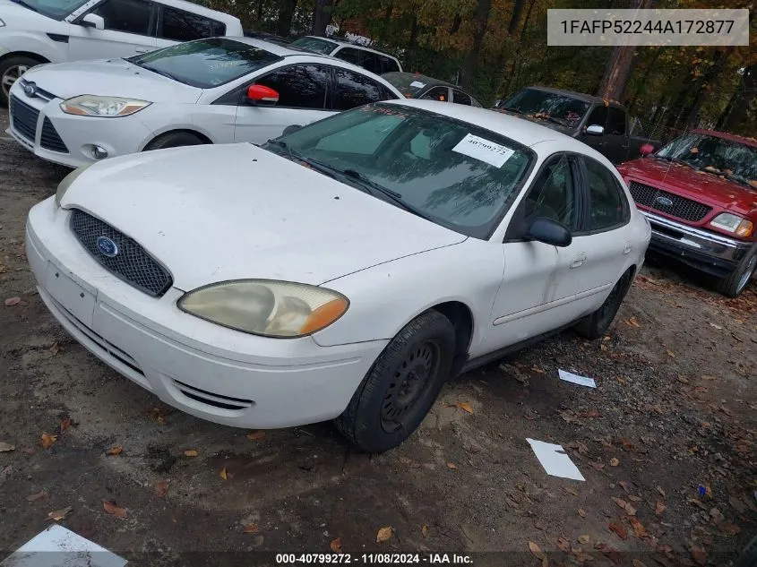 2004 Ford Taurus Lx VIN: 1FAFP52244A172877 Lot: 40799272