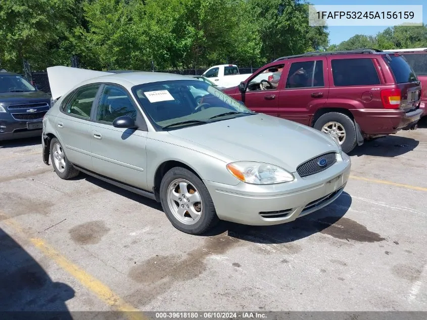 2005 Ford Taurus Se VIN: 1FAFP53245A156159 Lot: 39618180