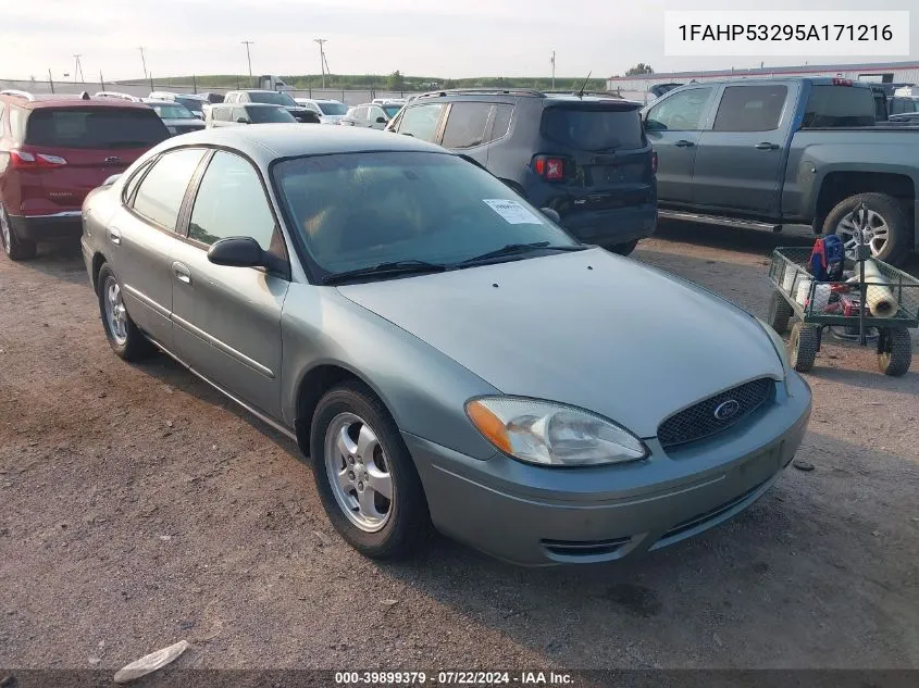 1FAHP53295A171216 2005 Ford Taurus Se