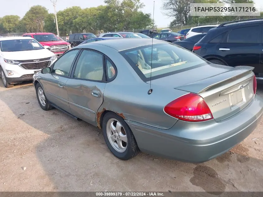 1FAHP53295A171216 2005 Ford Taurus Se