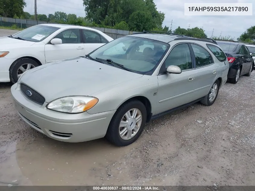 2005 Ford Taurus Sel VIN: 1FAHP59S35A217890 Lot: 40030837