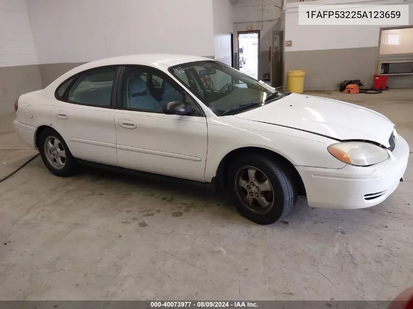 2005 Ford Taurus Se VIN: 1FAFP53225A123659 Lot: 40073977