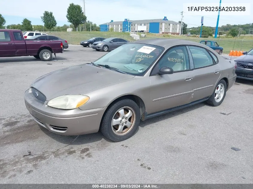 1FAFP53255A203358 2005 Ford Taurus Se