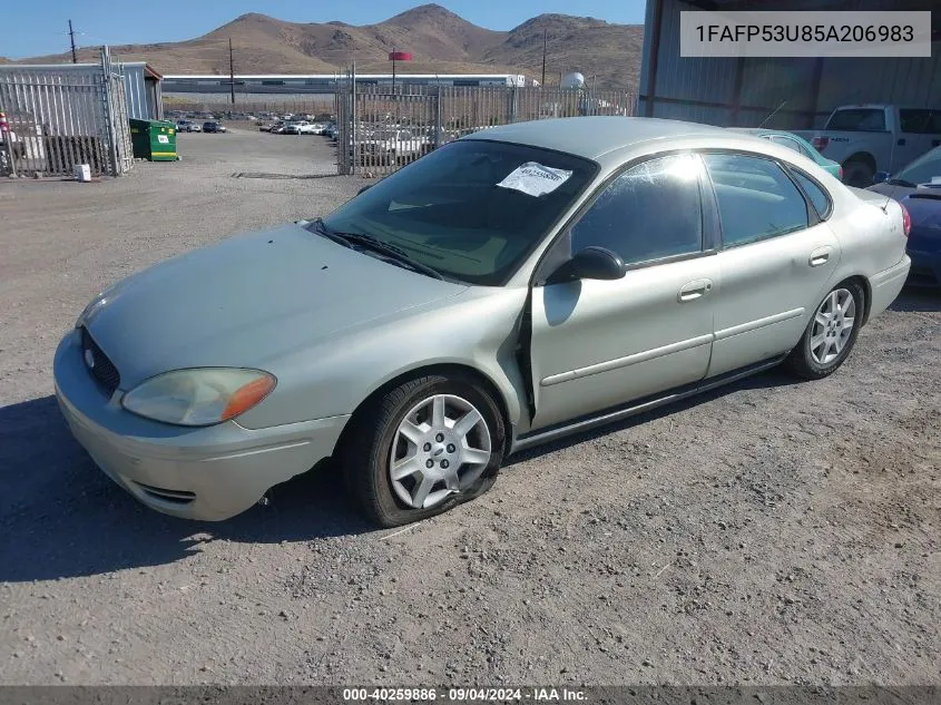 1FAFP53U85A206983 2005 Ford Taurus Se