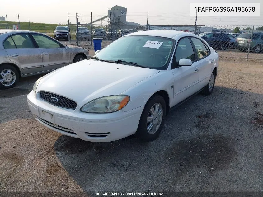 1FAFP56S95A195678 2005 Ford Taurus Sel