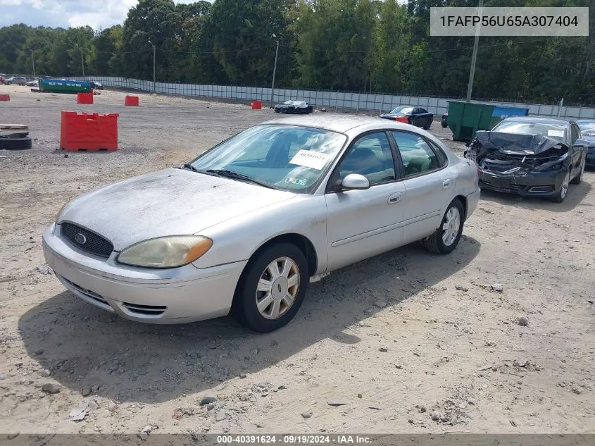 1FAFP56U65A307404 2005 Ford Taurus Sel