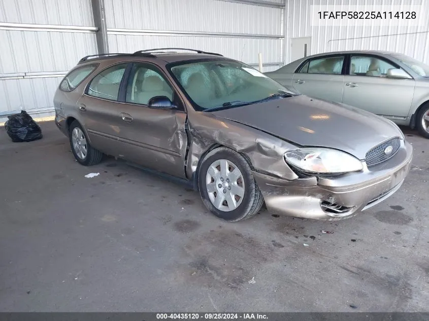 2005 Ford Taurus Se VIN: 1FAFP58225A114128 Lot: 40435120