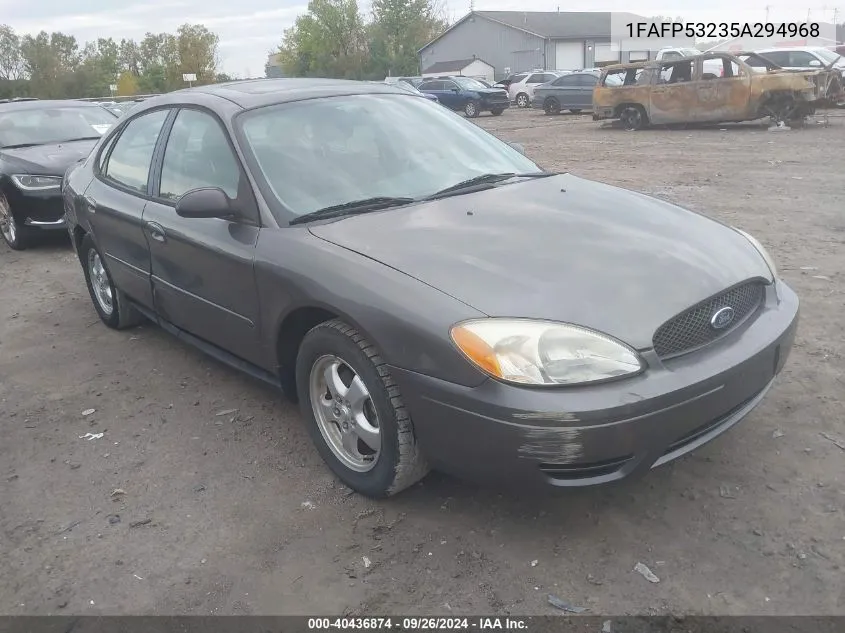 2005 Ford Taurus Se VIN: 1FAFP53235A294968 Lot: 40436874