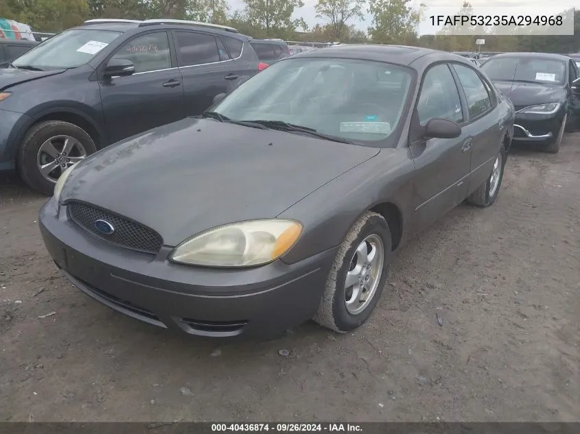 2005 Ford Taurus Se VIN: 1FAFP53235A294968 Lot: 40436874