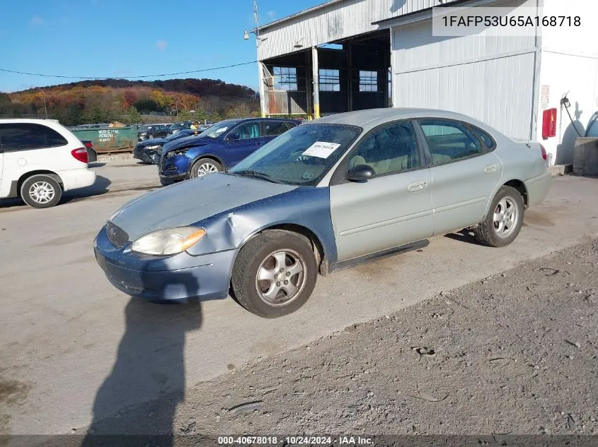 2005 Ford Taurus Se VIN: 1FAFP53U65A168718 Lot: 40678018