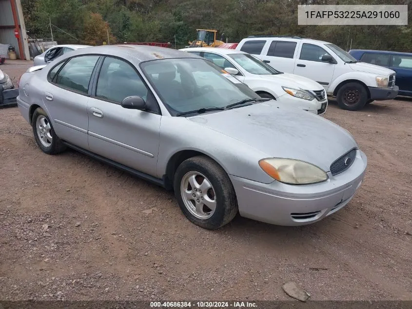 2005 Ford Taurus Se VIN: 1FAFP53225A291060 Lot: 40686384