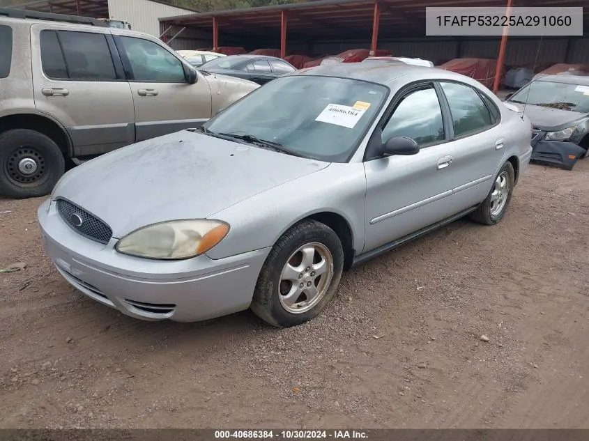 2005 Ford Taurus Se VIN: 1FAFP53225A291060 Lot: 40686384