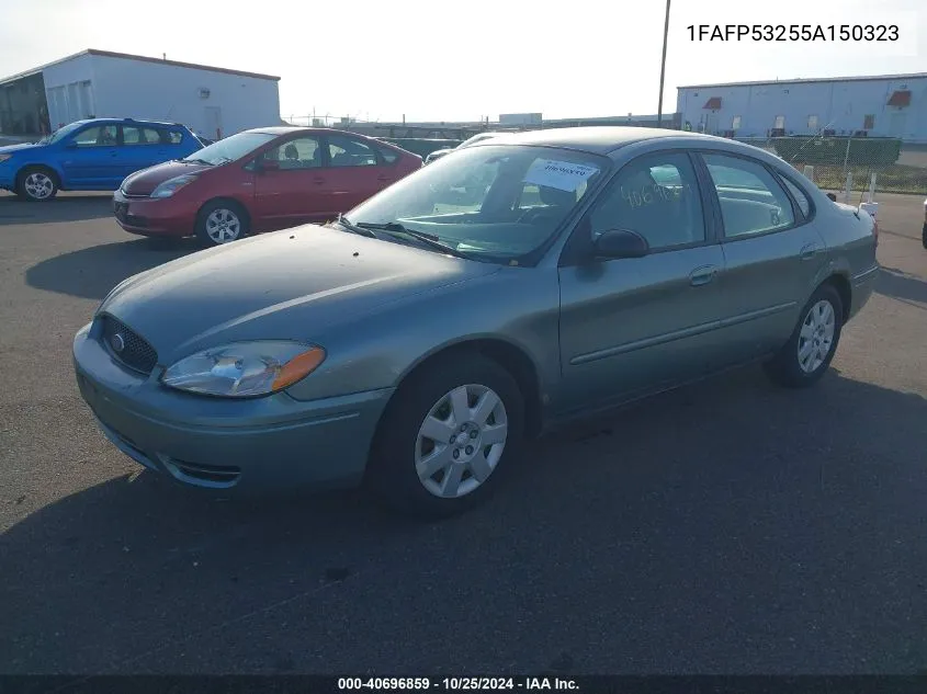 2005 Ford Taurus Se VIN: 1FAFP53255A150323 Lot: 40696859