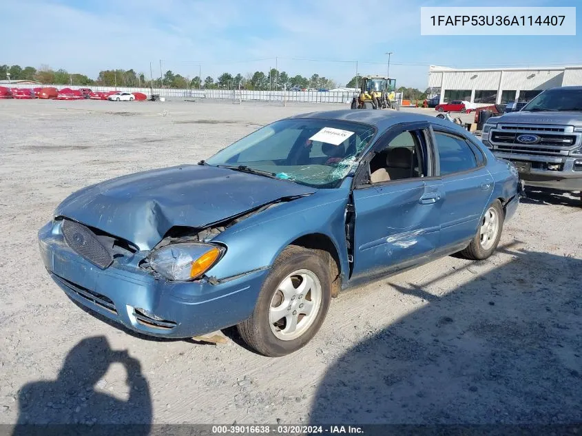 1FAFP53U36A114407 2006 Ford Taurus Se