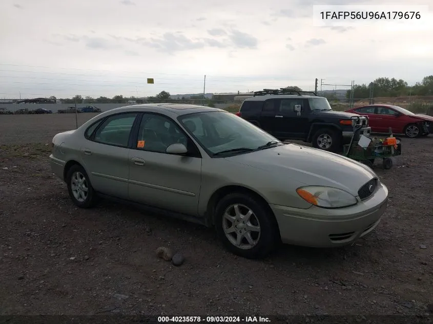 1FAFP56U96A179676 2006 Ford Taurus Sel