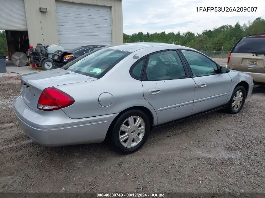 1FAFP53U26A209007 2006 Ford Taurus Se