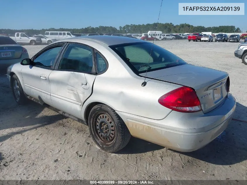 1FAFP532X6A209139 2006 Ford Taurus Se