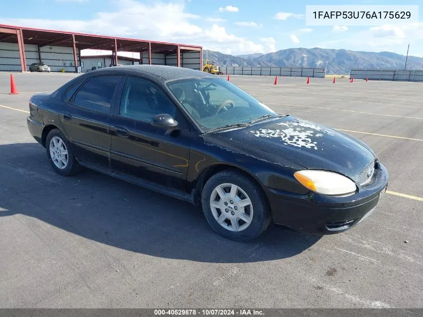 2006 Ford Taurus Se VIN: 1FAFP53U76A175629 Lot: 40529878