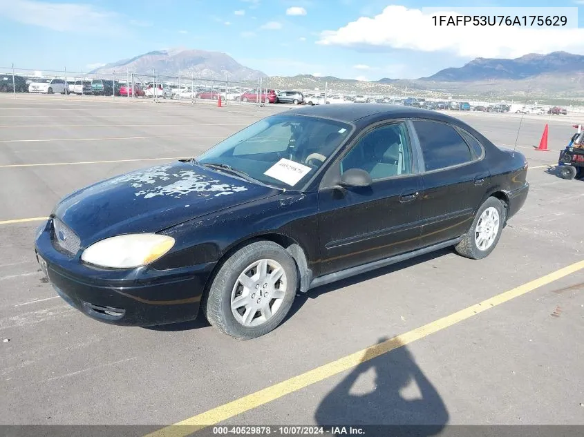 2006 Ford Taurus Se VIN: 1FAFP53U76A175629 Lot: 40529878