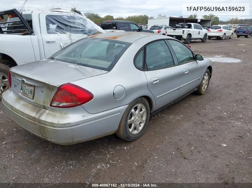 1FAFP56U96A159623 2006 Ford Taurus Sel