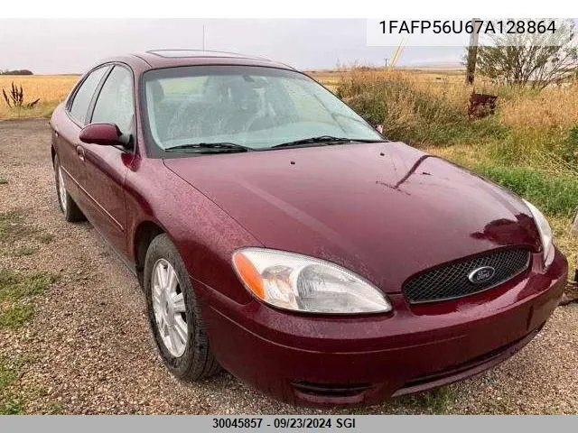 1FAFP56U67A128864 2007 Ford Taurus Sel