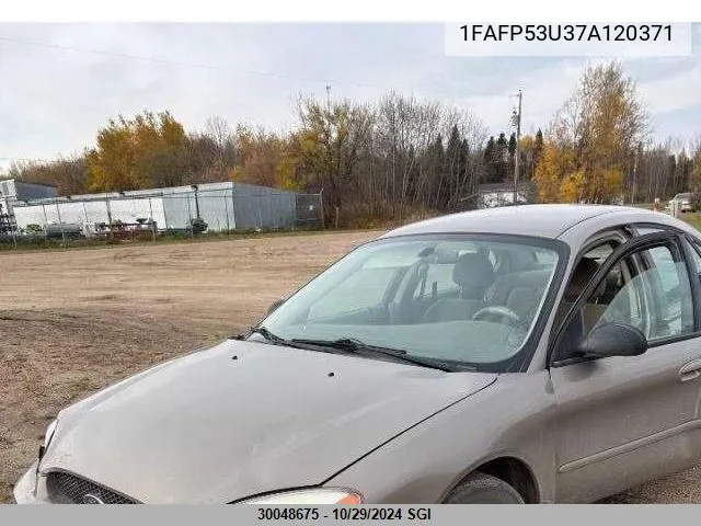 2007 Ford Taurus Se VIN: 1FAFP53U37A120371 Lot: 30048675