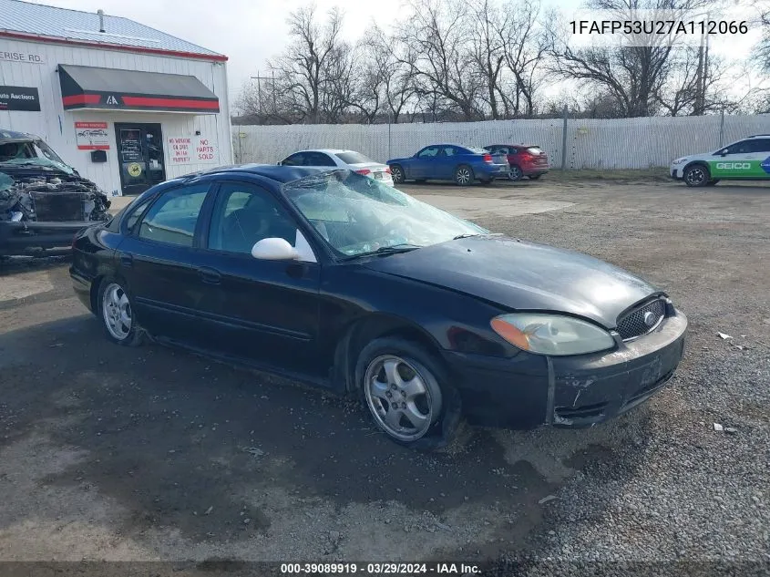 2007 Ford Taurus Se VIN: 1FAFP53U27A112066 Lot: 39089919