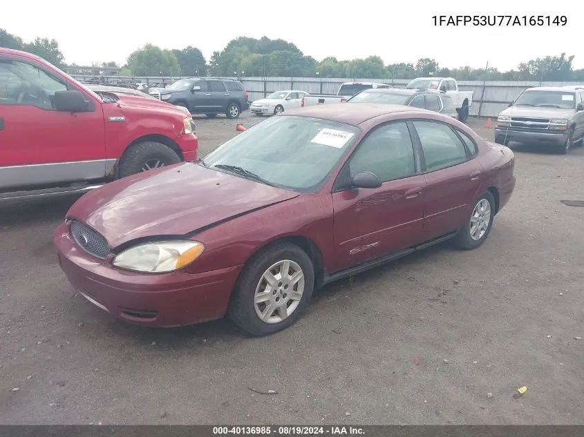 1FAFP53U77A165149 2007 Ford Taurus Se