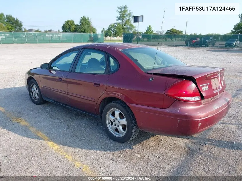 1FAFP53U17A124466 2007 Ford Taurus Se