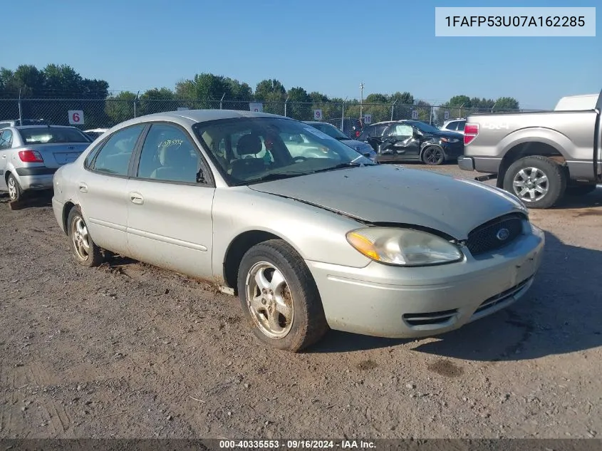 1FAFP53U07A162285 2007 Ford Taurus Se