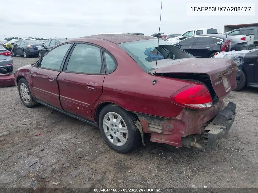 1FAFP53UX7A208477 2007 Ford Taurus Se