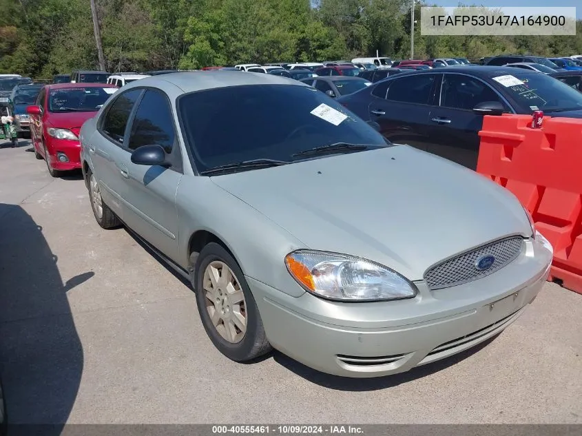 2007 Ford Taurus Se VIN: 1FAFP53U47A164900 Lot: 40555461