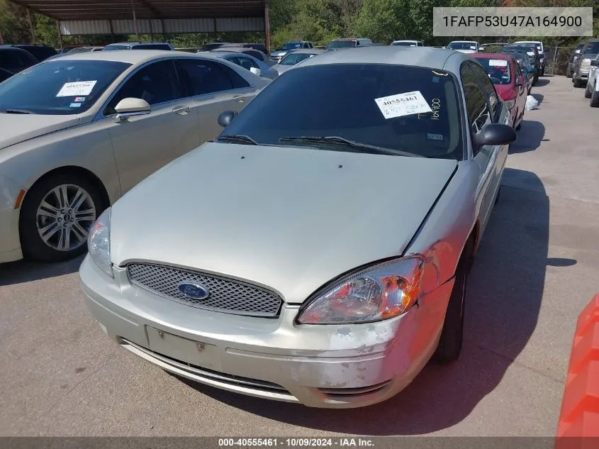 2007 Ford Taurus Se VIN: 1FAFP53U47A164900 Lot: 40555461