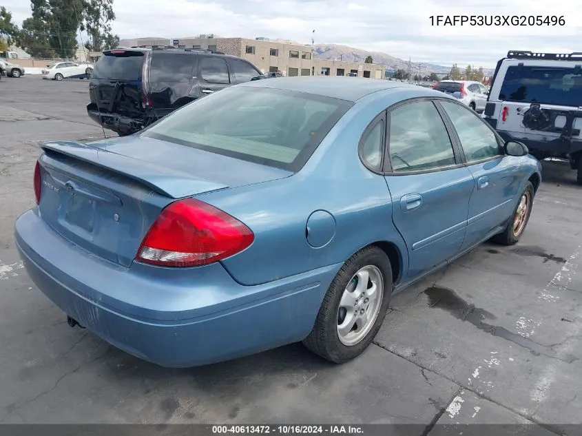 2007 Ford Taurus Se VIN: 1FAFP53U3XG205496 Lot: 40613472