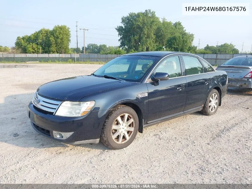 1FAHP24W68G167576 2008 Ford Taurus Sel