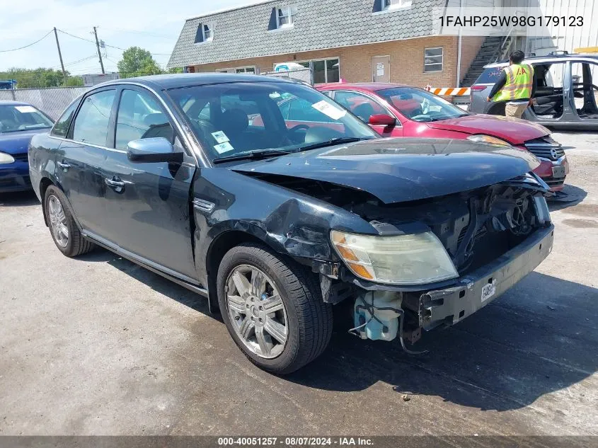 1FAHP25W98G179123 2008 Ford Taurus Limited