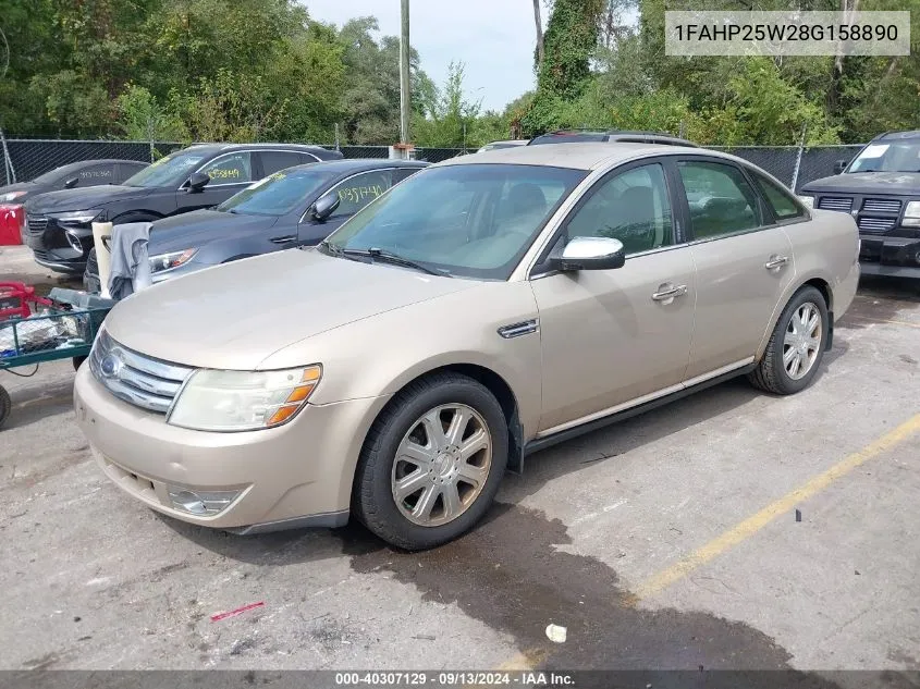 1FAHP25W28G158890 2008 Ford Taurus Limited