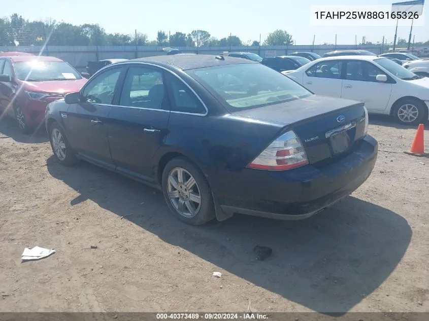 2008 Ford Taurus Limited VIN: 1FAHP25W88G165326 Lot: 40373489