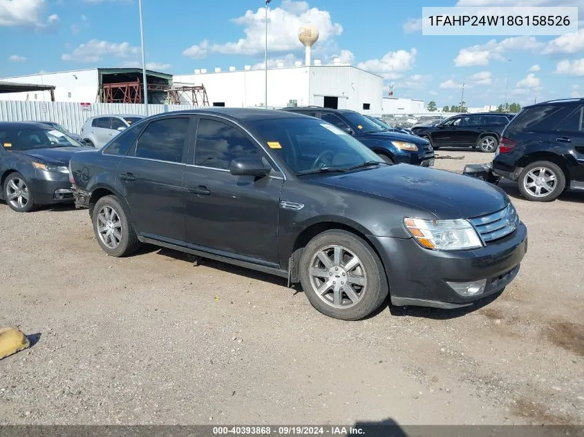 1FAHP24W18G158526 2008 Ford Taurus Sel