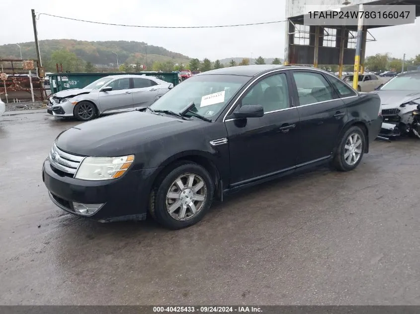 1FAHP24W78G166047 2008 Ford Taurus Sel