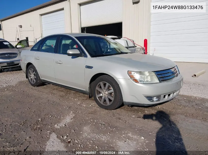 2008 Ford Taurus Sel VIN: 1FAHP24W88G133476 Lot: 40488857