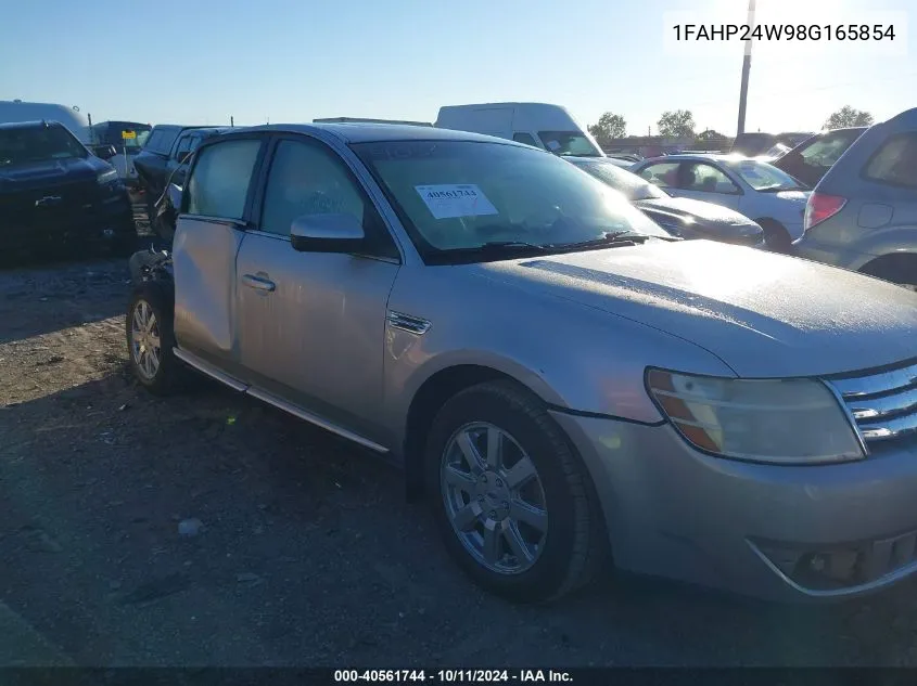 2008 Ford Taurus VIN: 1FAHP24W98G165854 Lot: 40561744