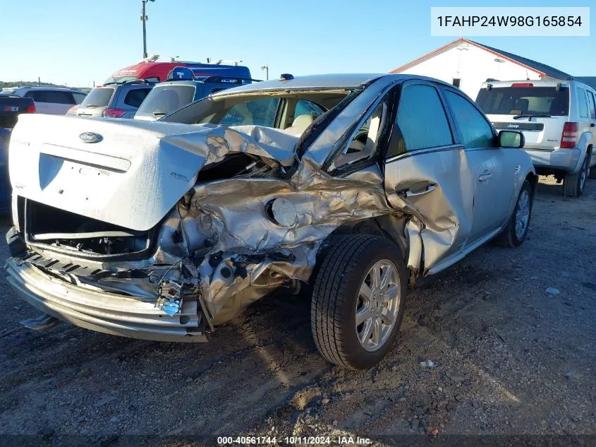 2008 Ford Taurus VIN: 1FAHP24W98G165854 Lot: 40561744