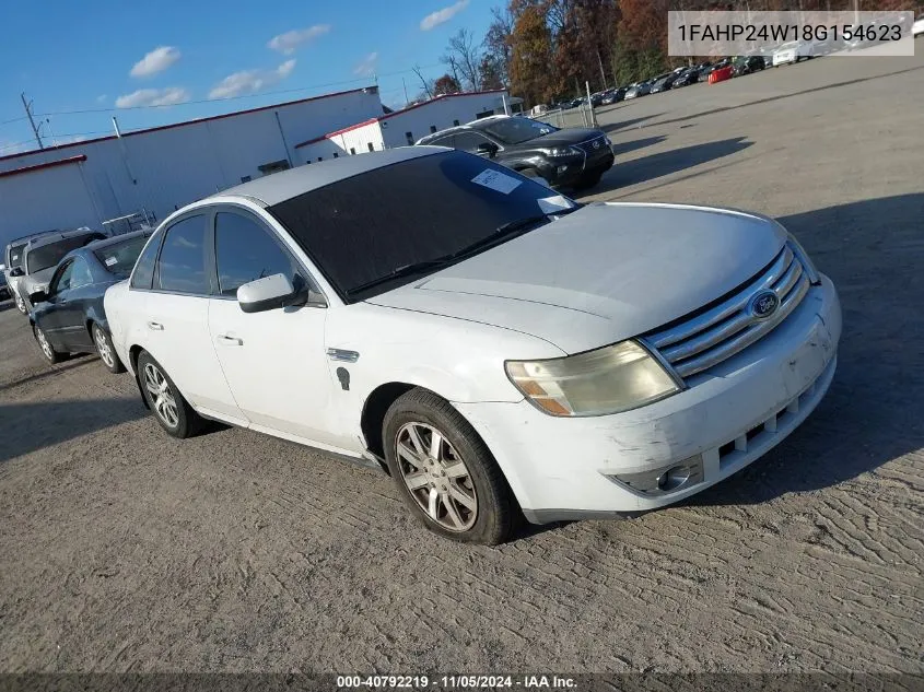 1FAHP24W18G154623 2008 Ford Taurus Sel