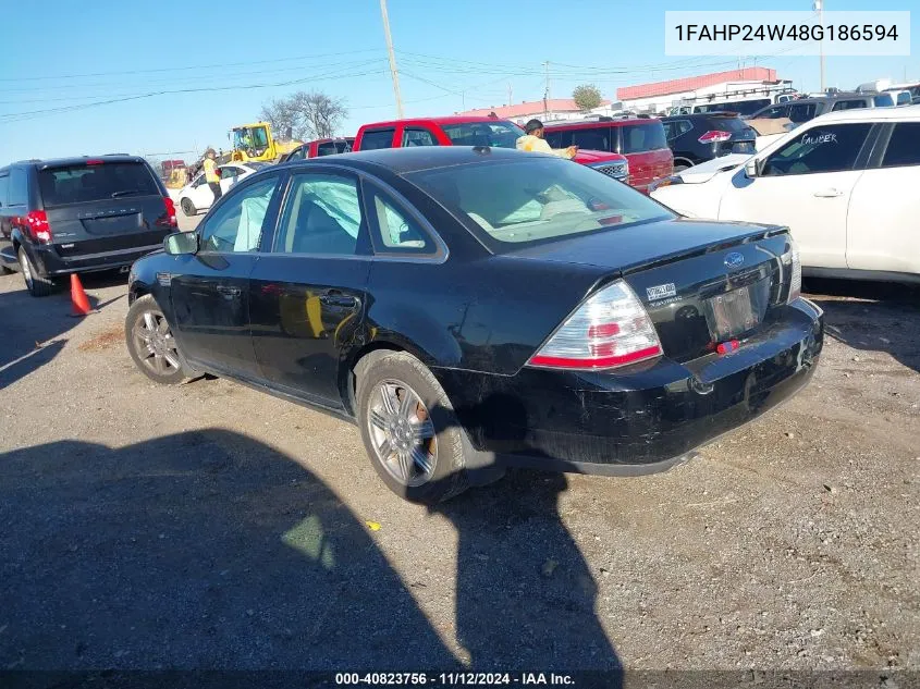 1FAHP24W48G186594 2008 Ford Taurus Sel