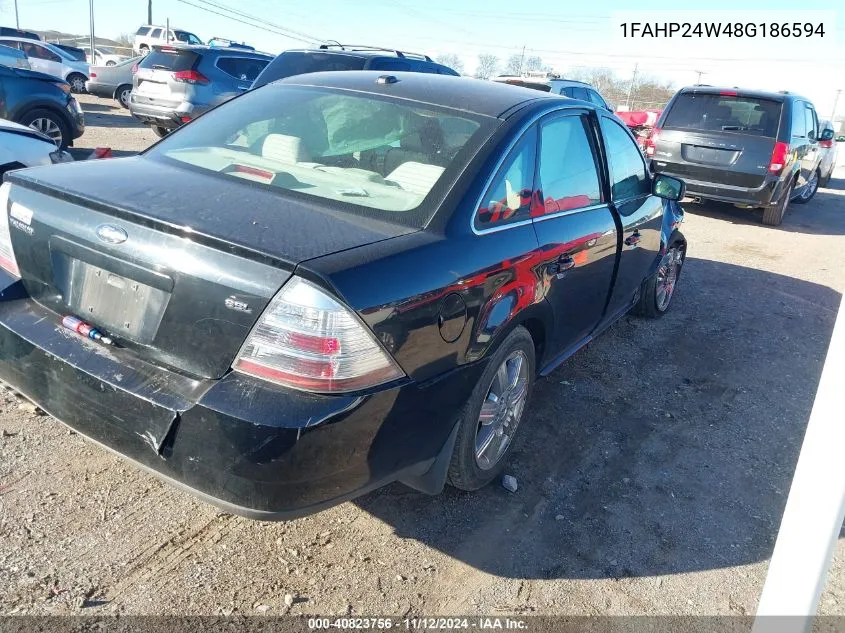 1FAHP24W48G186594 2008 Ford Taurus Sel