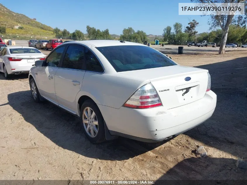 1FAHP23W39G119276 2009 Ford Taurus Se