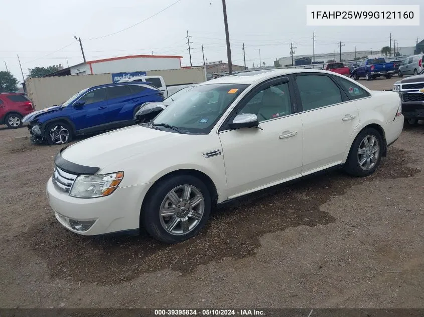 2009 Ford Taurus Limited VIN: 1FAHP25W99G121160 Lot: 39395834