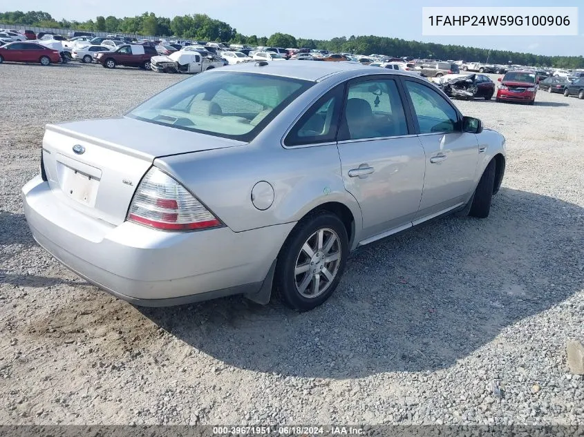 1FAHP24W59G100906 2009 Ford Taurus Sel