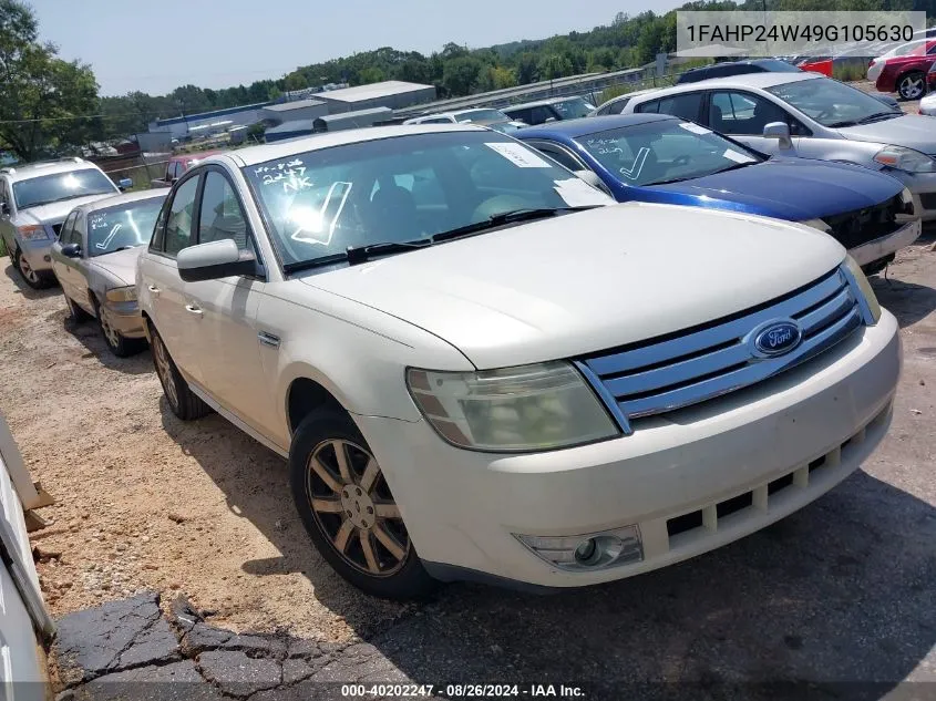 2009 Ford Taurus Sel VIN: 1FAHP24W49G105630 Lot: 40202247